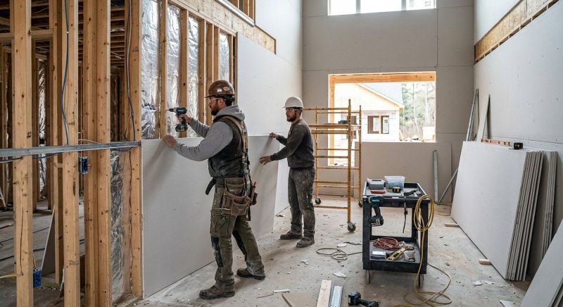 Garage Wallboard Installation in Denver County, CO
