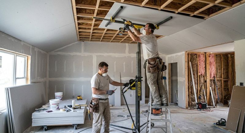 Gypsum Board Installation in Overland Park, KS